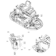 Frame Assembly for Wacker CRT 48-31