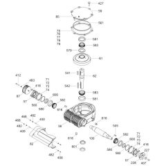 Gearbox Assembly for Wacker