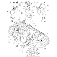 Tank Assembly for Wacker Trowel