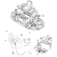 Front Assembly for Wacker CRT 48-33