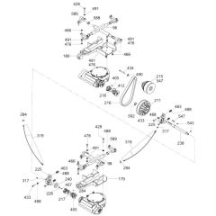 Drive Assembly for Wacker Trowel