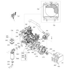 Exhaust Assembly for Wacker