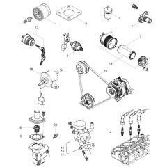 Engine Assembly for Wacker