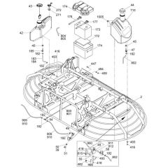 Tank Assembly for Wacker Trowel