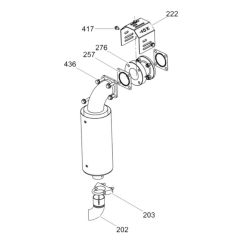 Exhaust Assembly for Wacker