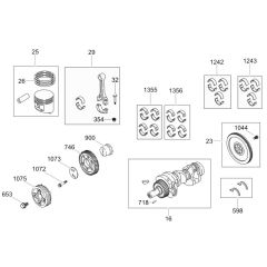 Crankshaft Assembly for Wacker