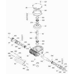 Gearbox Assembly for Wacker