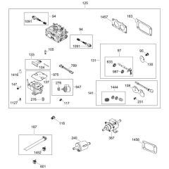 Carburettor Assembly for Wacker