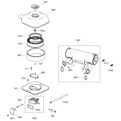 Air Cleaner Assembly for Wacker