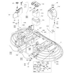 Tank Assembly for Wacker Trowel