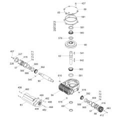 Gearbox Assembly for Wacker CRT