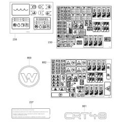 Decals for Wacker CRT 48-37