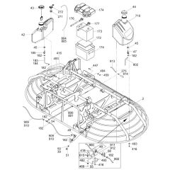 Tank Assembly for Wacker Trowel