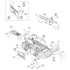 Panel Assembly for Wacker Trowel
