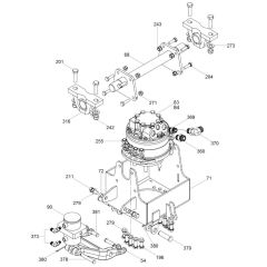 Drive Motor Housing for Wacker