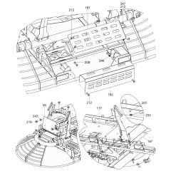 Rear Panel for Wacker CRT 60-66