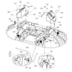 Tank Assembly for Wacker Trowel