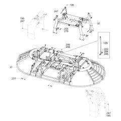 Frame Assembly for Wacker CRT 60-74