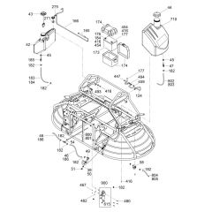 Tank Assembly for Wacker Trowel