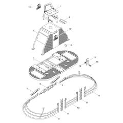 Frame Assembly for Wacker CRT 36