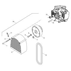 Clutch Assembly for Wacker Trowel