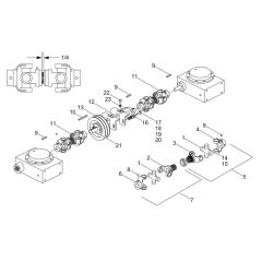 Drive Assembly for Wacker CRT 46