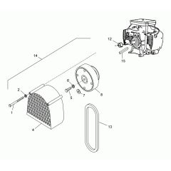 Clutch Assembly for Wacker Trowel