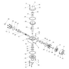 Gearbox Assembly for Wacker