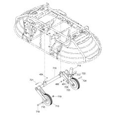 Wheel Assembly for Wacker CRTv