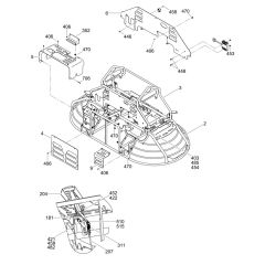 Frame, Panel Assembly for Wacker