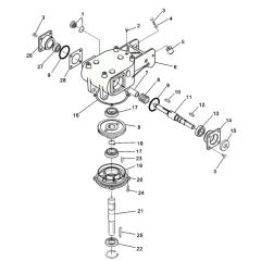 Gearbox Assembly for Wacker CT30ADT