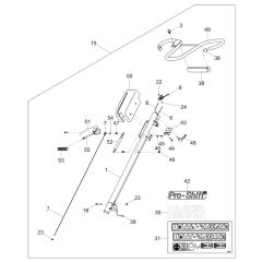 Pro-Shift Handle for Wacker CT48-8