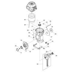 Motor Head Assembly for Wacker