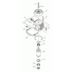 Motor Head Assembly for Wacker