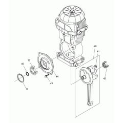 Crank Gear Assembly for Wacker