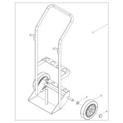 Cart Assembly for Wacker EH 22/400