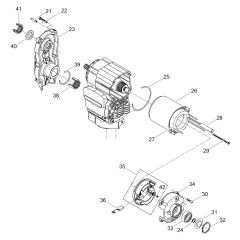 Motor Head Assembly - Wacker EH 23/100