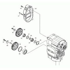 Gearbox Assembly for Wacker