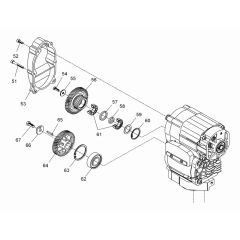 Gearbox Assembly for Wacker