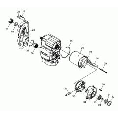 Motor Head Assembly - Wacker EH 27/127