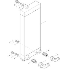 Oil Cooler Assembly for ET16