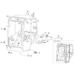 Cabin Frame for Wacker ET24