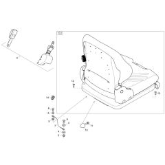 Seat Assembly for Wacker ET24