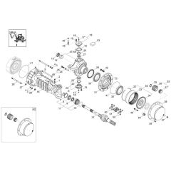 Axle Case & Wheel Hub Assembly