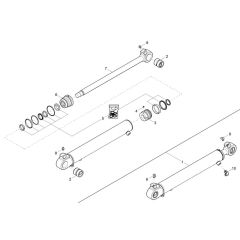 Dipper Arm Cylinder for EZ17