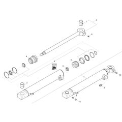 Boom Offset Cylinder Assembly