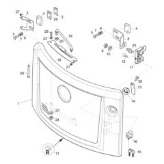 Engine Hood Assembly for EZ17