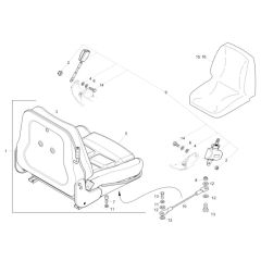 Seat Assembly for Wacker EZ17