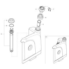 Fuel Tank Assembly Wacker EZ17