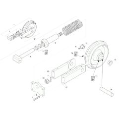 Track Tensioner for Wacker EZ26